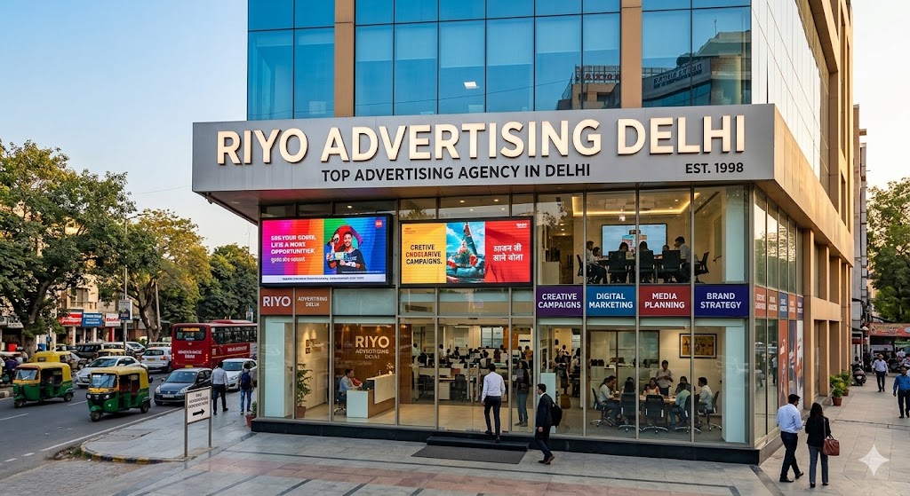 Top Advertising Agency in Delhi | Riyo Advertising Delhi
